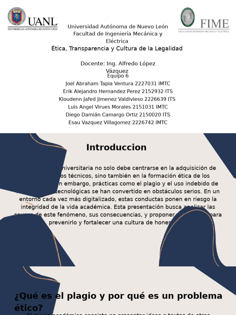 AF 4 | PDF | Plagio | Deshonestidad academica