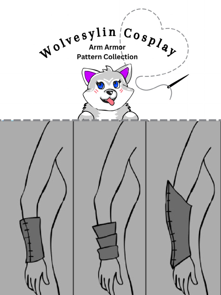 Free Arm Bracer Patterns Guide | PDF | Software | Application Software