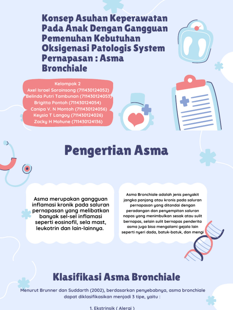 Asuhan Keperawatan untuk Asma Anak | PDF