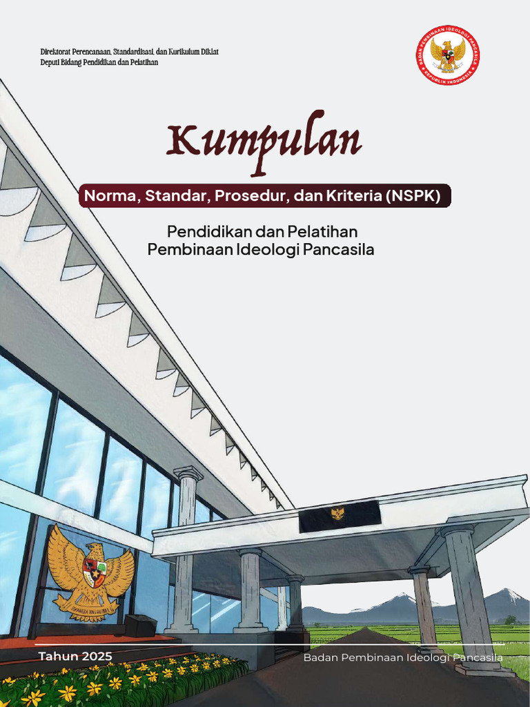 NSPK Pendidikan dan Pelatihan Pancasila | PDF