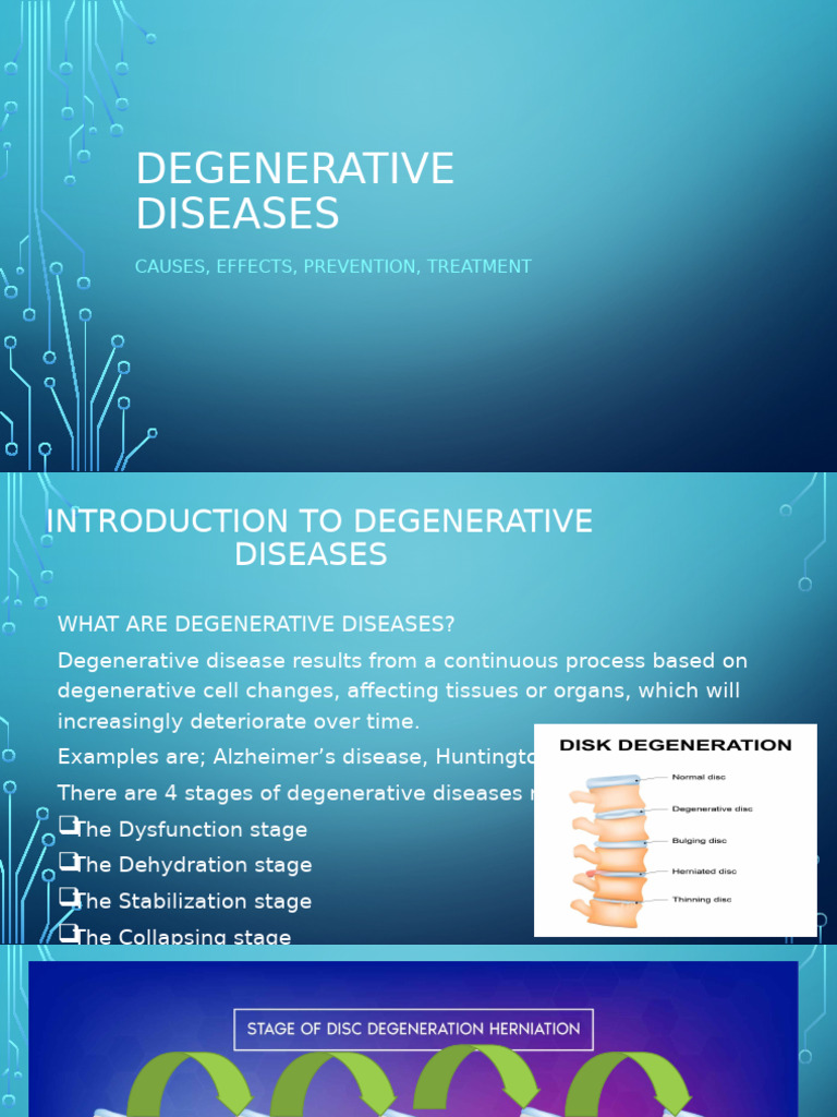 Understanding Degenerative Diseases | PDF | Alzheimer's Disease | Brain