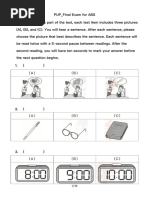 10-W）-S3 CLFL written paper mock test-23-24 SA2_CL _S3FL_ WP | PDF