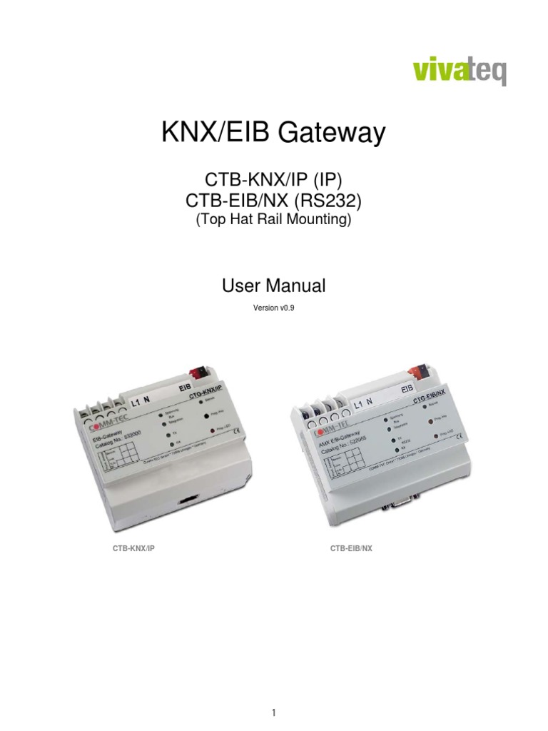 EIB Gateway | PDF | Gateway (Telecommunications) | Ip Address