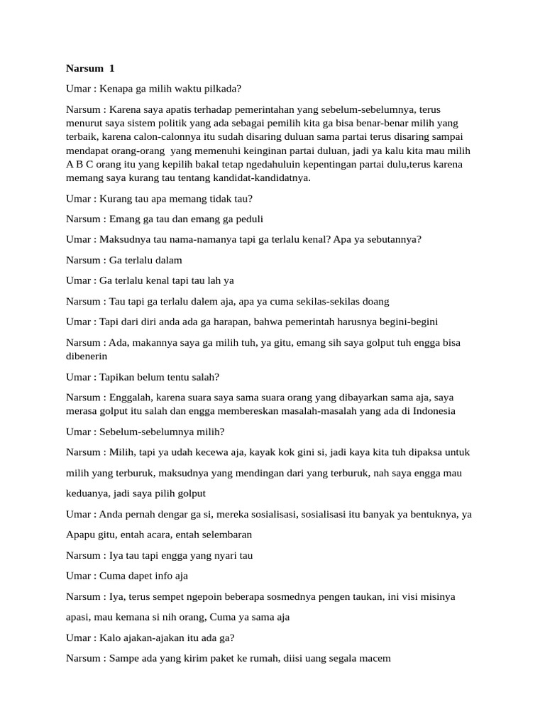 Narsum 1 | PDF