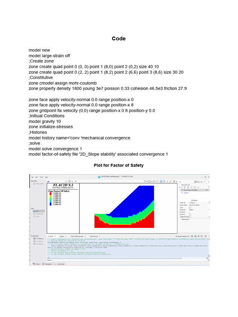 2D Slope Stability Analysis Code | PDF