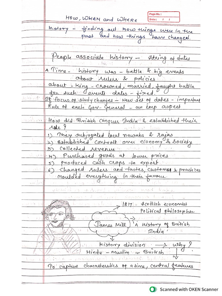 How When Where Notes | PDF