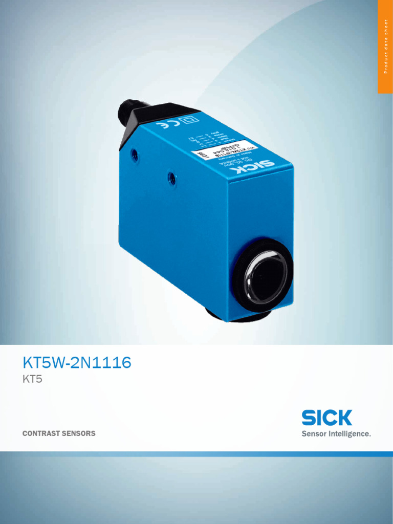 MARK SENSOR - KT5W-2N1116 - 1018045 - en | PDF | Light Emitting Diode ...