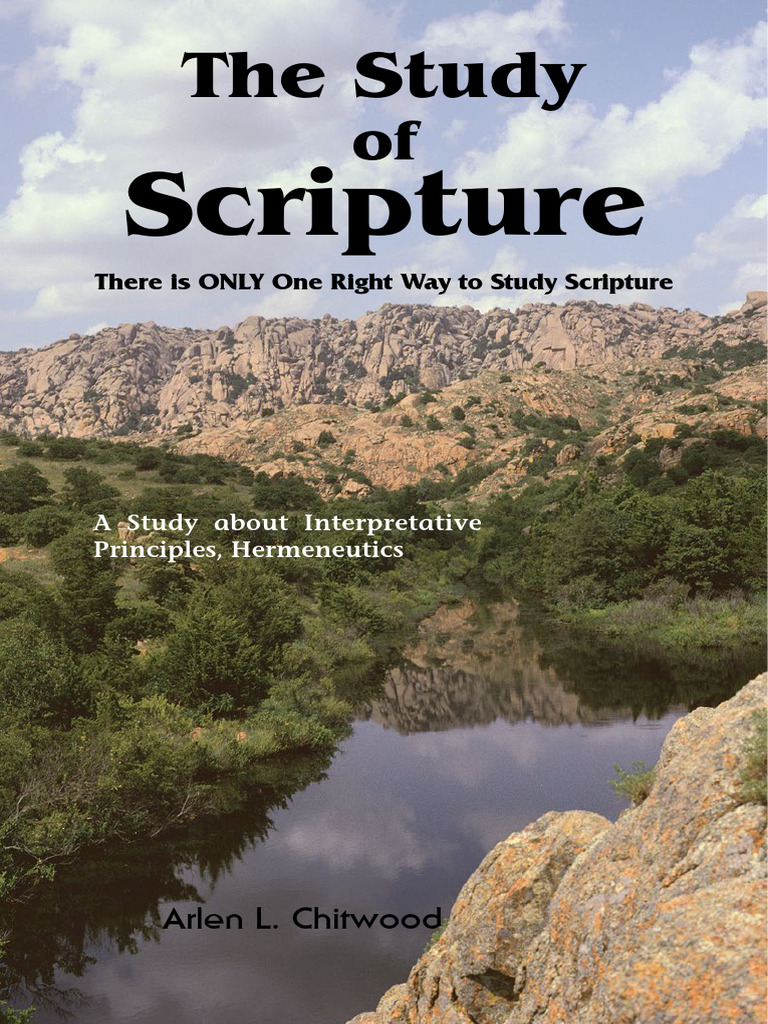 One Right Way to Study Scripture | PDF | Logos (Christianity ...
