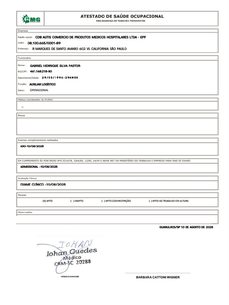 Aso Editavel | PDF