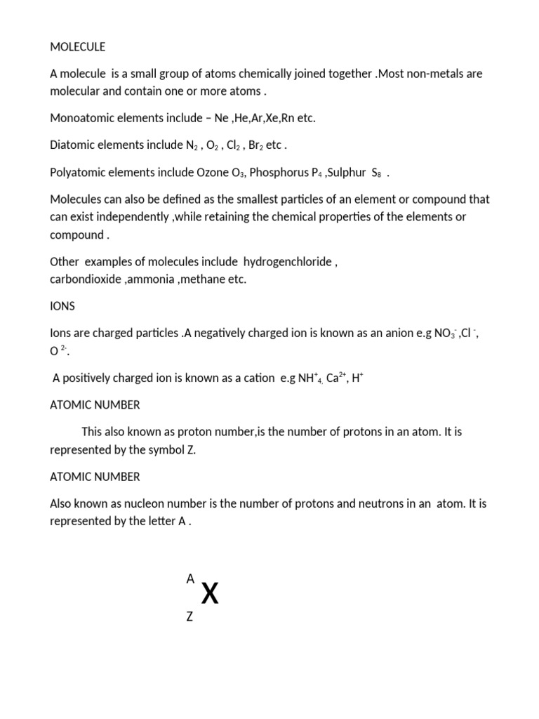 Understanding Molecules and Isotopes | PDF | Isotope | Atoms