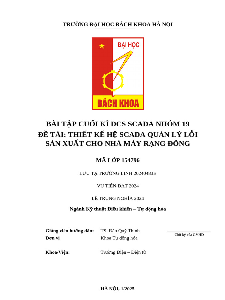 BTCK DCS Scada | PDF