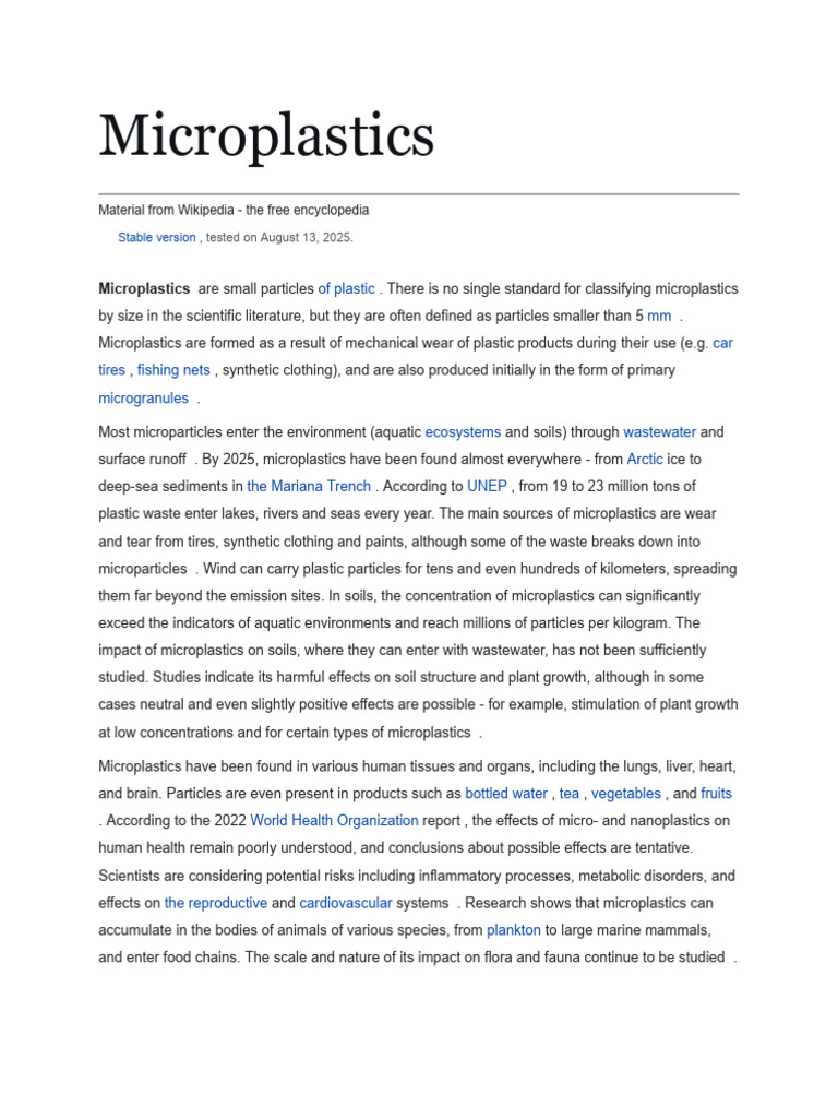 Understanding Microplastics and Their Impact | PDF | Soil | Plastic