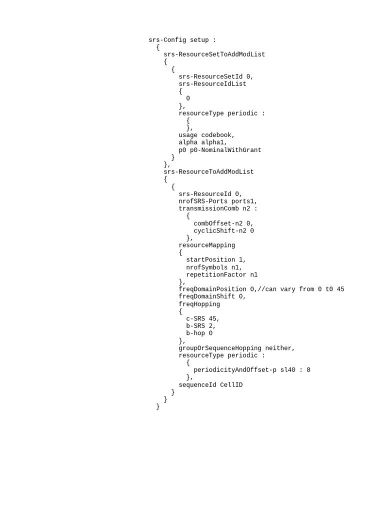 SRS Configuration Setup Guide | PDF