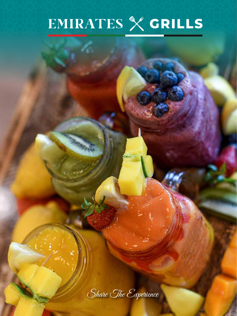 Emirates Grills Menu and Prices | PDF | Drink | Lemonade