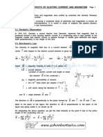 05 (T) - Magnetic Effects of Electric Current and Magnetism