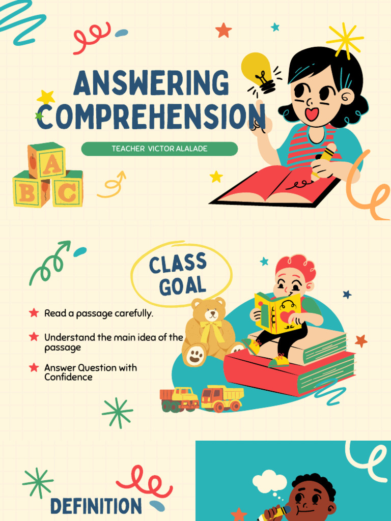 Comprehension Passage Strategies | PDF