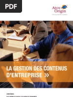 Atos Origin Livre Blanc Ecm