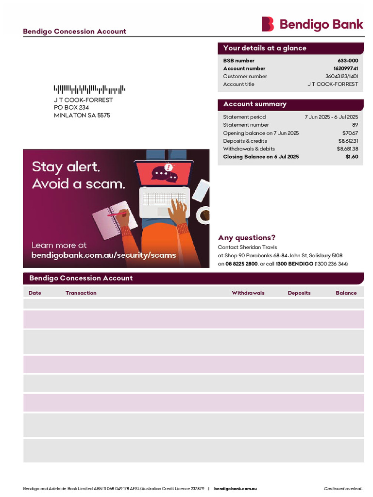 Statement | PDF | Debit Card | Banks