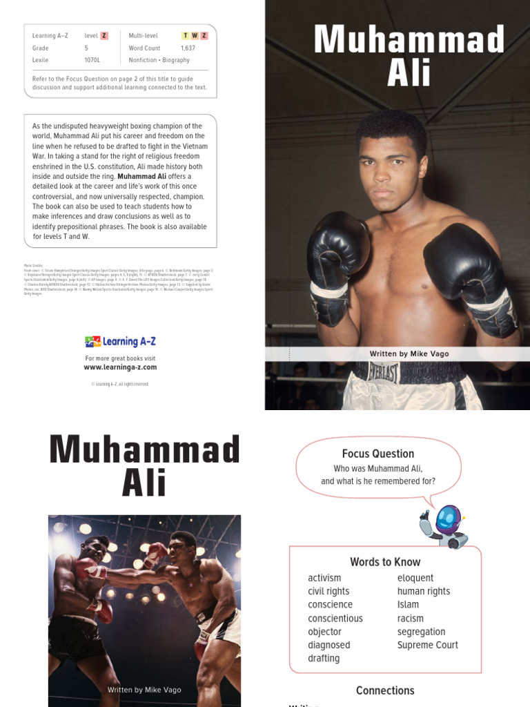 Raz Lz35 Muhammadali CLR | PDF | Muhammad Ali