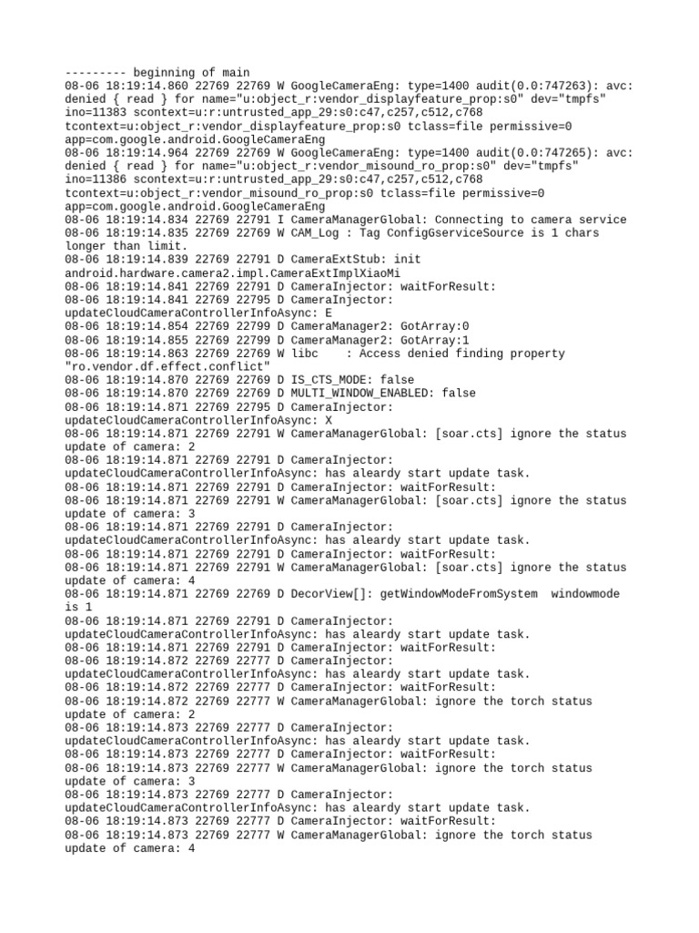 Log Cat 1754479154797 | PDF | System Software | Software Development