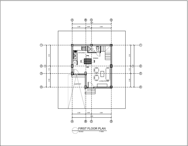 First Floor Plan Dimensions Overview | PDF