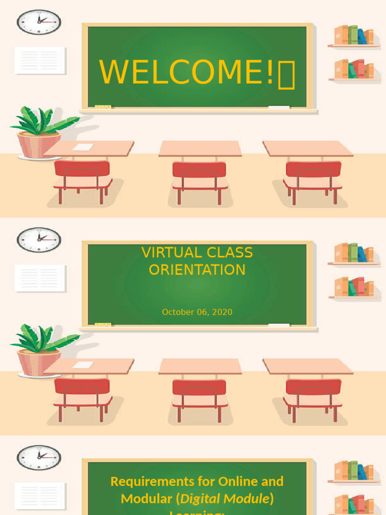 Virtual Orientation | PDF | Online Chat | Plate Tectonics