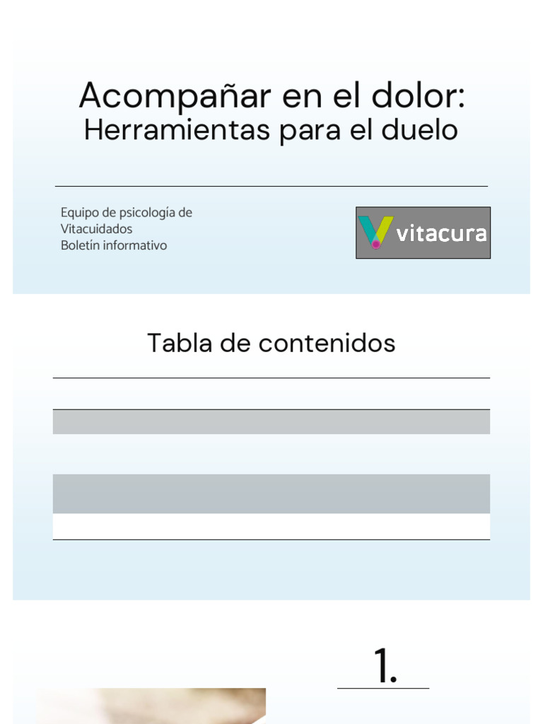 Herramientas para el manejo del duelo | PDF | Dolor | Las emociones