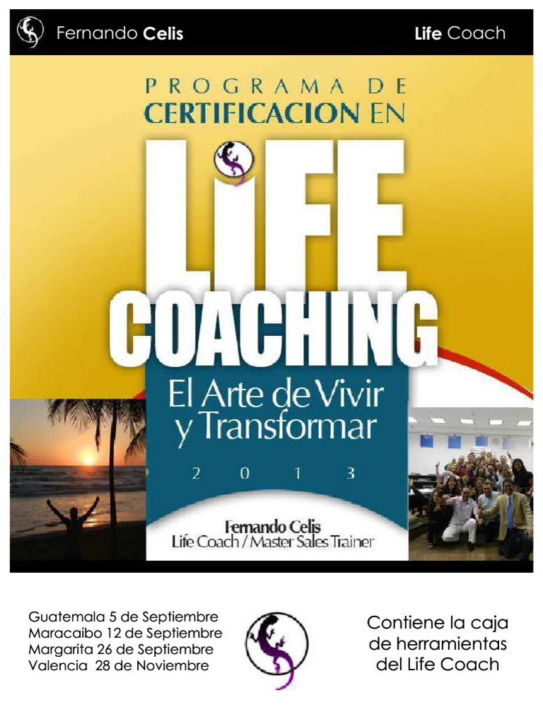 Certificación Internacional en Life Coaching | PDF | Desarrollo ...