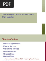 Disk Storage, Basic File Structures, and Hashing