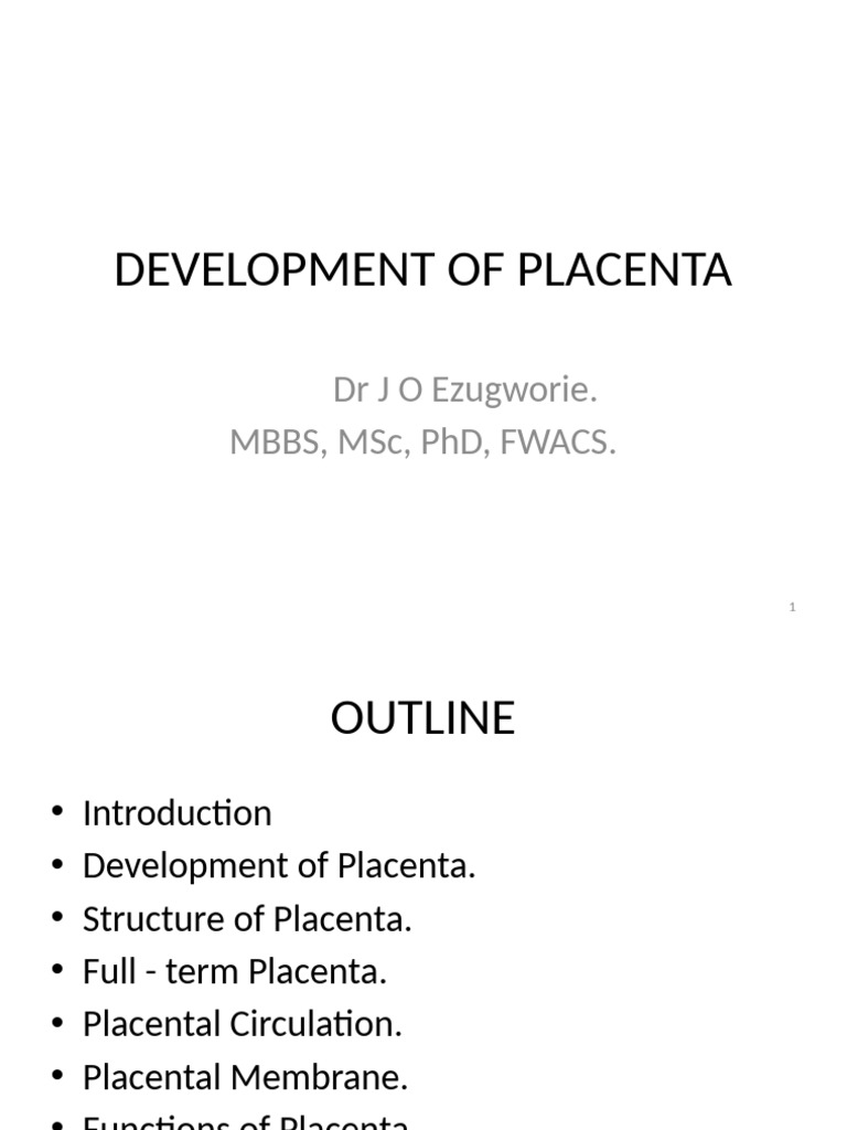 Understanding Placenta Development | PDF | Placenta | Immune System