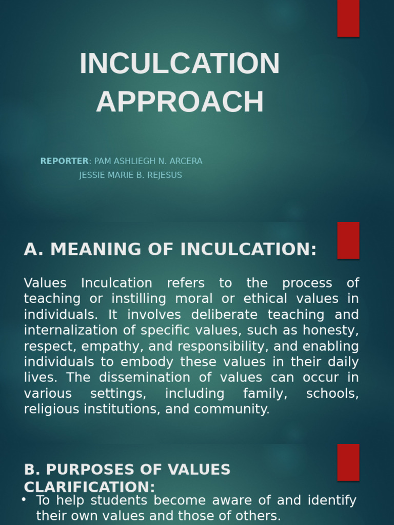 Inculcation Approach | PDF | Learning | Reinforcement