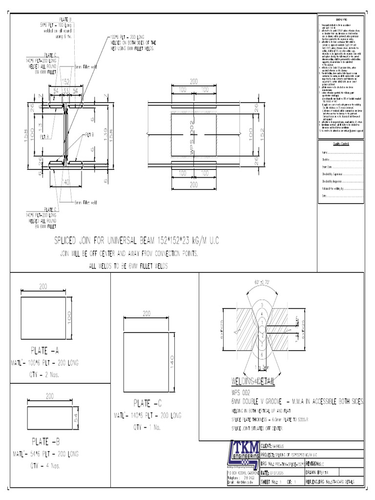 SPLICING FILE 152x152x23 KG PER M U.C-Model | PDF