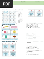 South Australian Spelling Test Form B | PDF | Language Arts