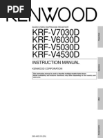 Download Kenwood KRF-V4530D by Estefana Gonzalez Las Heras SN90116398 doc pdf