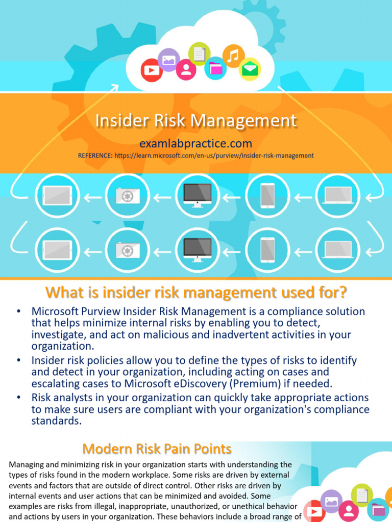 Insider Risk Management | PDF | Risk Management | Regulatory Compliance