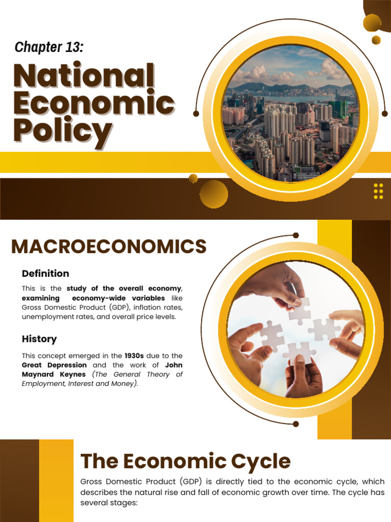 Macroeconomics and Economic Policies Overview | PDF | Inflation ...