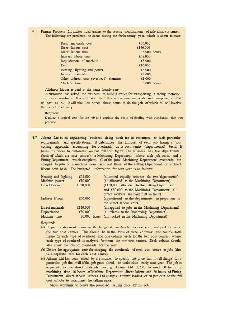 Chapter 4 Exercises | PDF