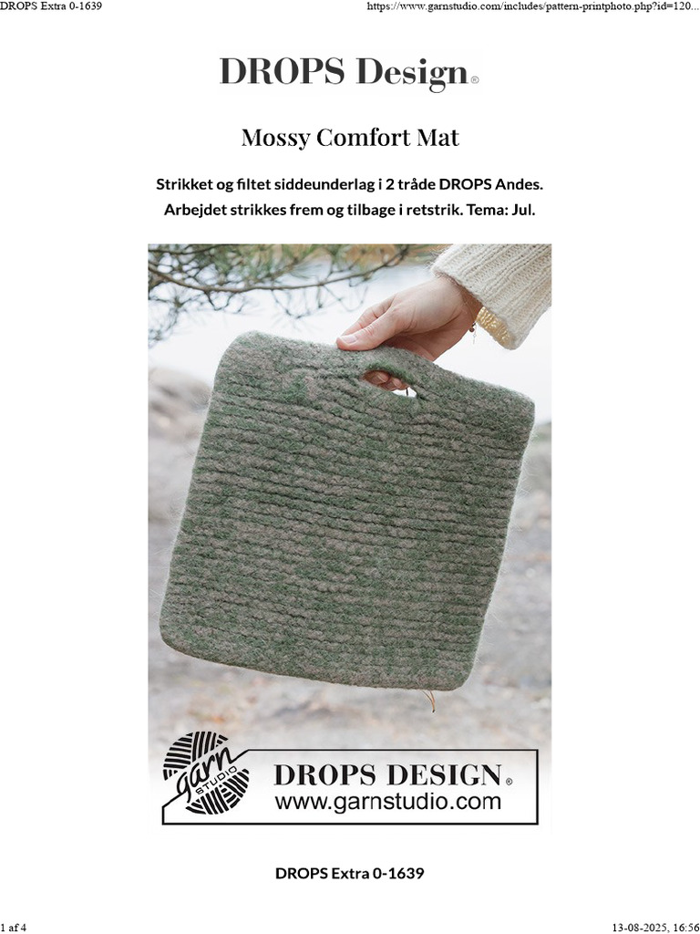 DROPS Extra 0-1639 Patterns | PDF