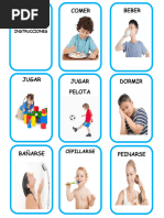 Tarjetas de verbos en inglés para niños | PDF