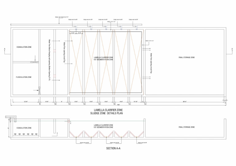 Prposed Desingn For New Industrial Water Basin | PDF