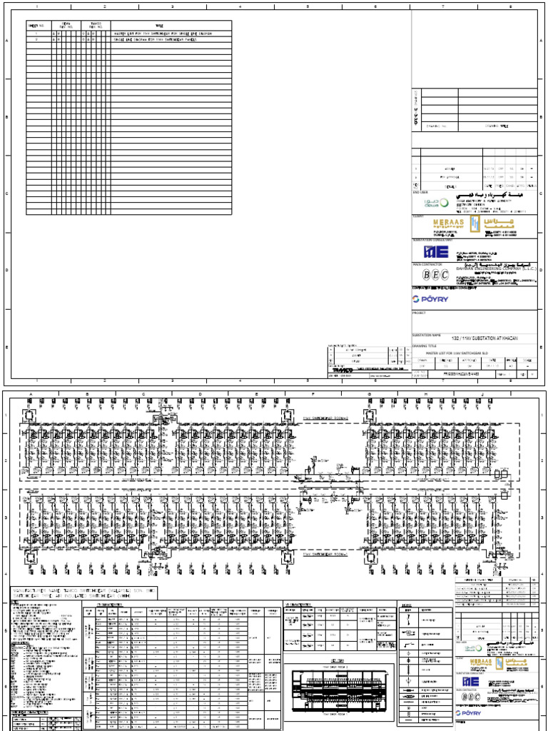 132/11kV Substation SLD Overview | PDF | Electric Power | Electrical ...