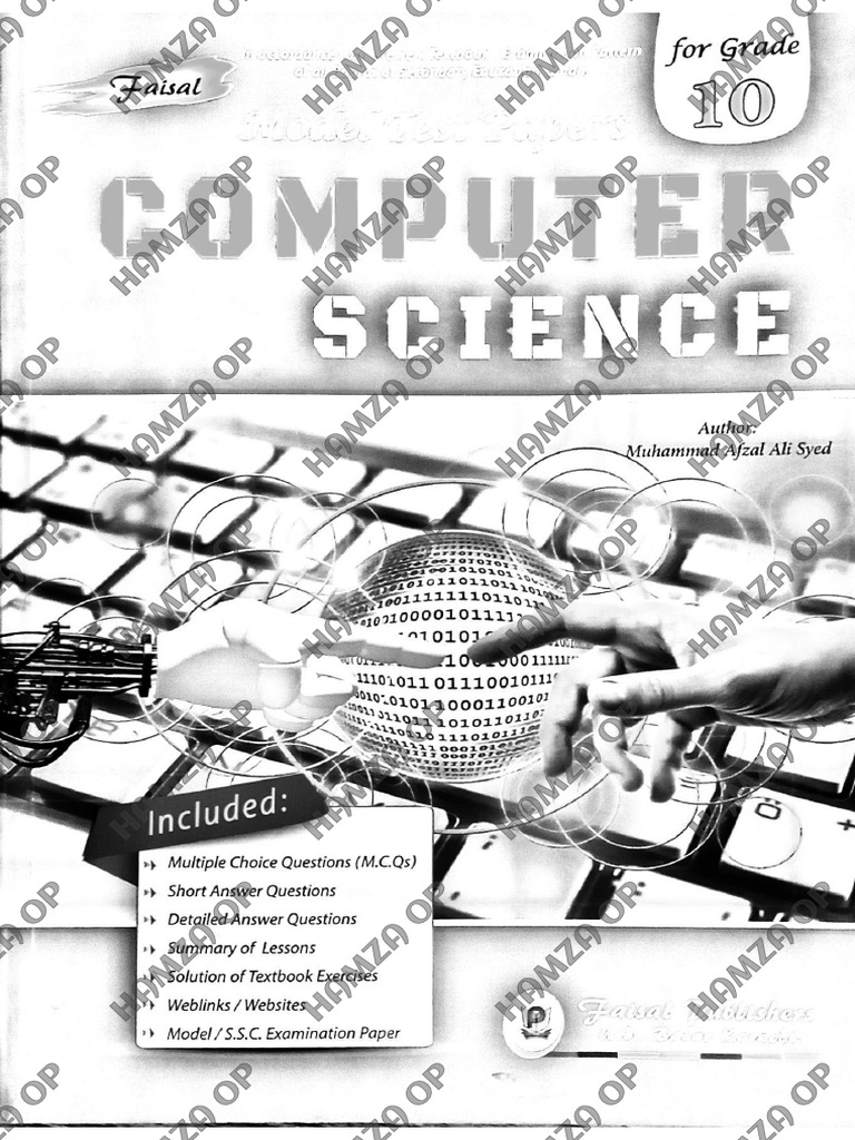 X - Computer Notes by Faisal Publisher - Hamza Op | PDF