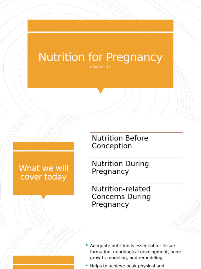Essential Nutrition for Pregnancy Guide | PDF | Pregnancy | Fetus