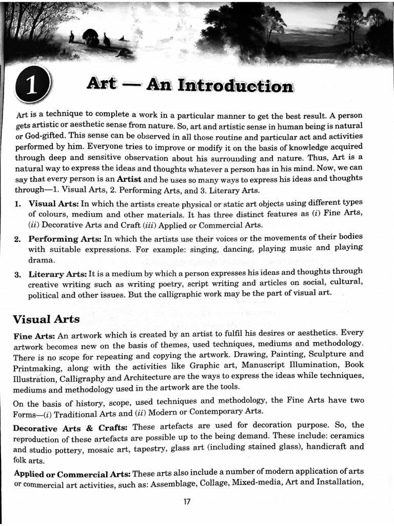Painting Chapter 1 | PDF