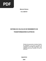 calculo de transformador