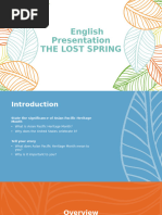 The Lost Spring Class 12th | PDF