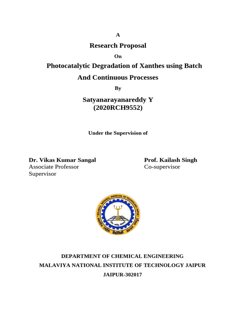Photocatalytic Degradation of Xanthates | PDF | Chemical Bond ...