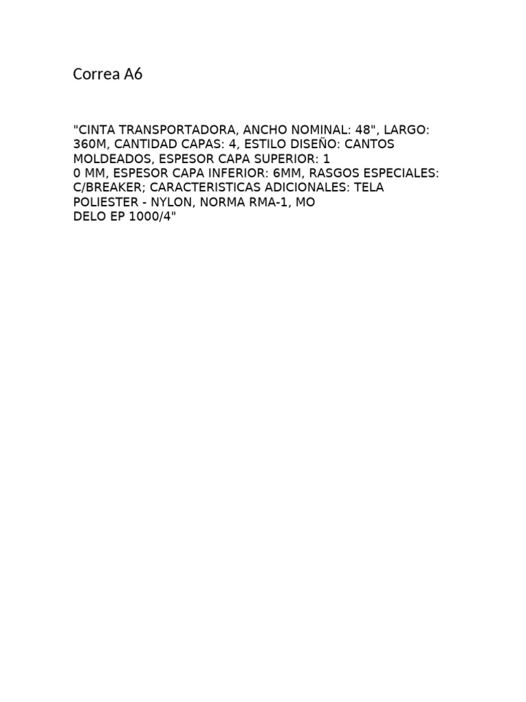 Correa A-6 | PDF