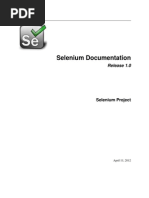 Download Selenium Documentation by Arun Munvalli SN90121679 doc pdf
