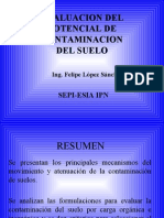 Mecanismos de Contaminacion Del Suelo 1